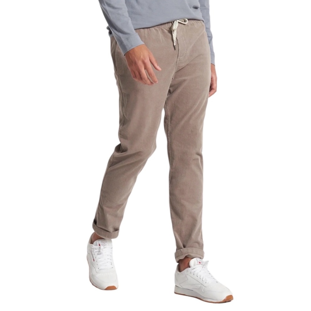 VUORI Optimist Pant in Walnut Brown - Excellent Pre-Owned Condition, Small